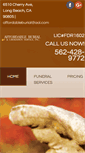 Mobile Screenshot of affordableburial.net